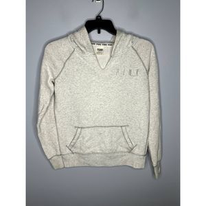 Victoria Secrets Pink Hoodie Heathergrey Womens Small